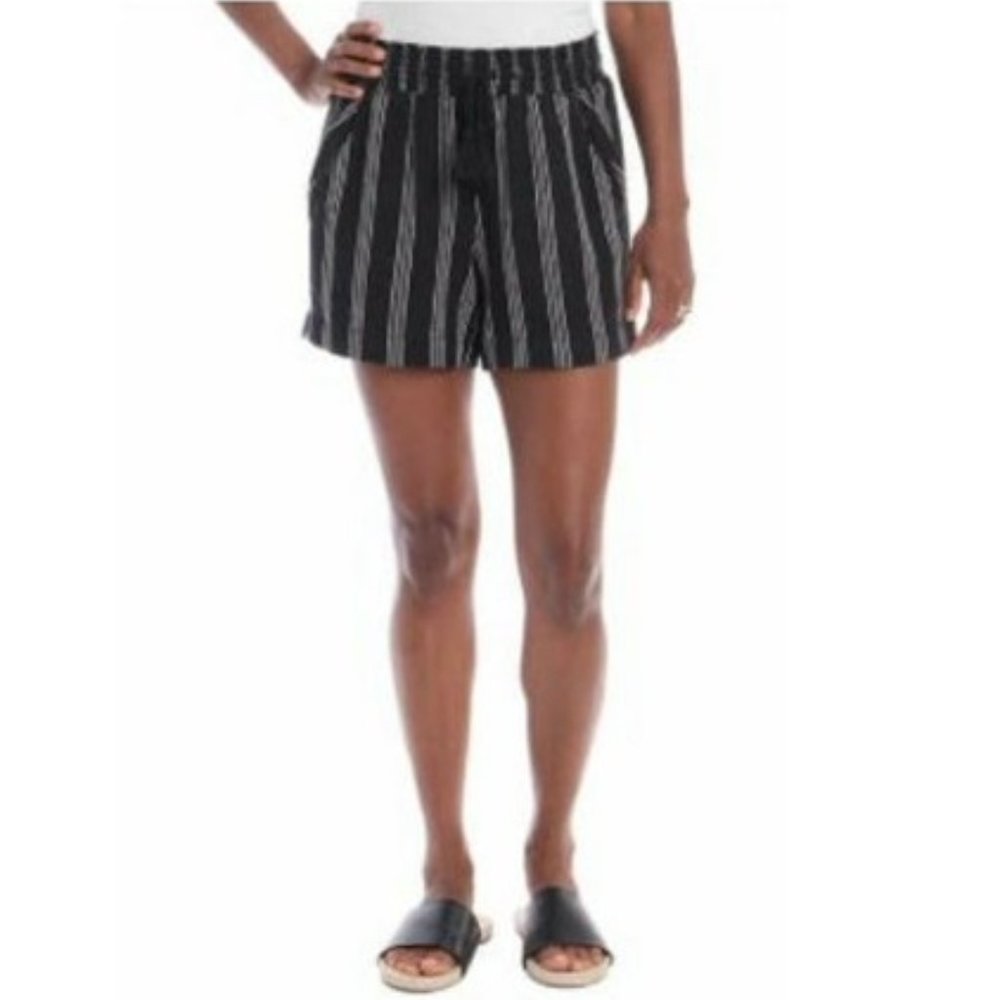NWoT Briggs New York Women's Linen Blend Pull-on Summer Shorts Size XL $50 9B546